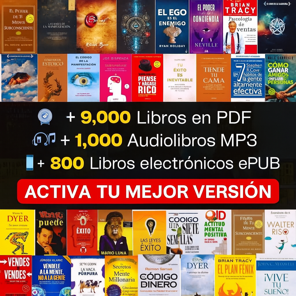Libros VIP 👑- kit de trasformación personal 🗃️!