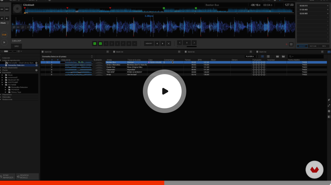 Live mixing: crea tu primer DJ set ( Curso DJ BASICO - MASTER )