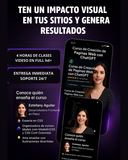 Curso de Creación de Páginas Web con ChatGPT