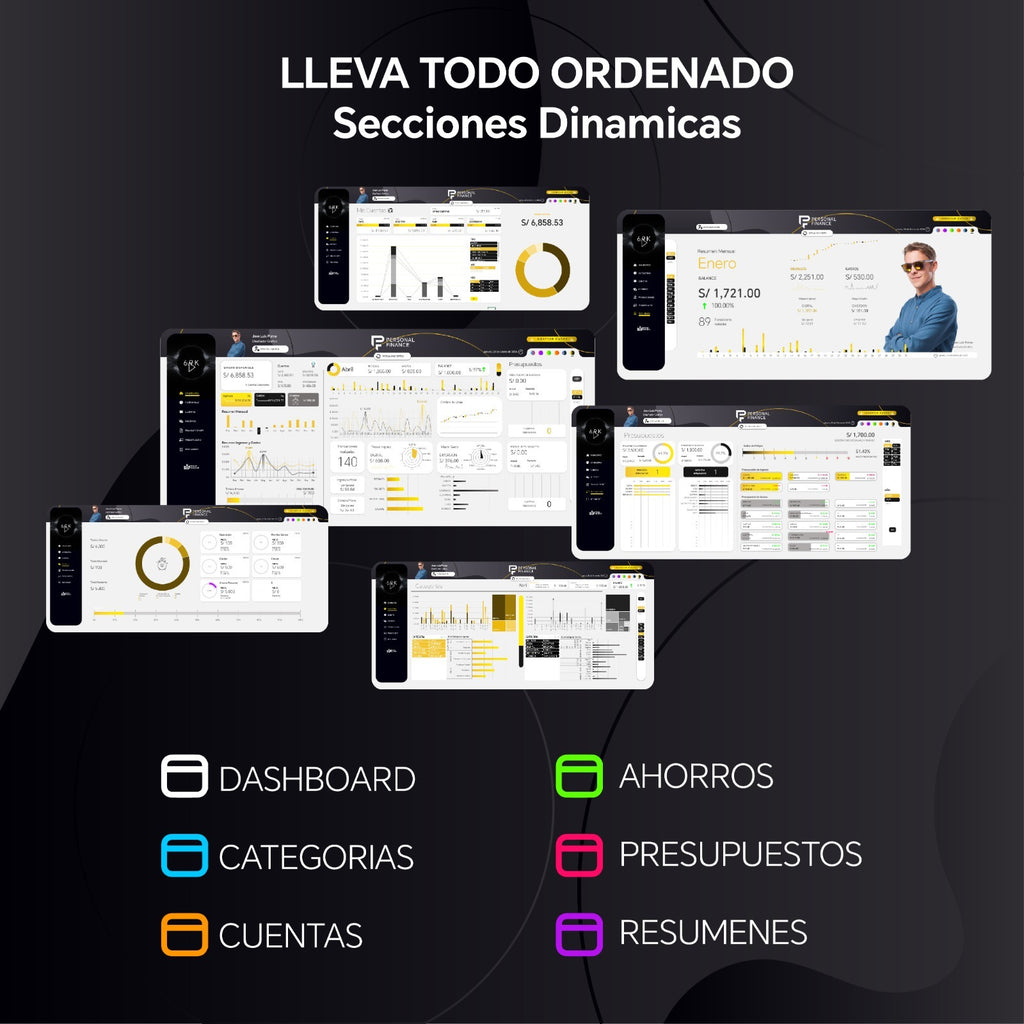 Organizador de Finanzas Pro 👑
